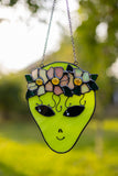 Alien UFO suncatcher