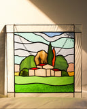 Stained Glass Picture – Panel Window Décor