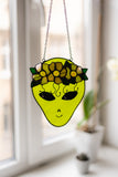 Alien UFO suncatcher