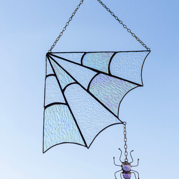 Spider Web Suncatcher Corner