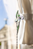 Stained Glass Snowdrop Planter