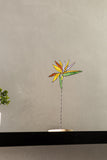 Strelitzia Stained Glass Flower, Pot Table Stand Decor, Floral Decor