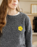 Flower Brooch – Handmade Floral Pin