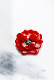Flower Brooch – Red Poppy