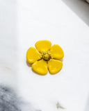 Flower Brooch – Handmade Floral Pin