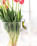 Grasshopper Stained Glass Pot Plant Decor