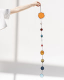 Stained Glass Planets Suncatcher