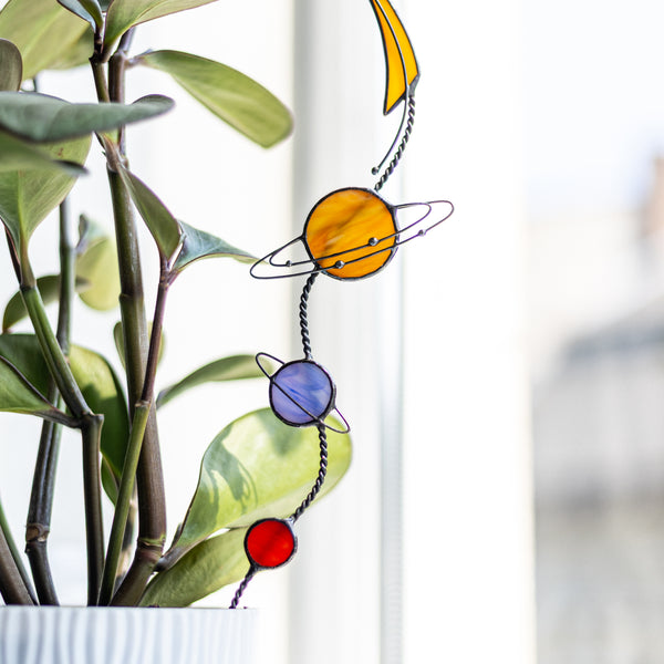 Planets plant stake