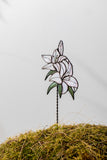 Stained Glass Flower on a Steam Home Garden Decor
