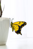 Stained Glass Butterfly Pot Stake