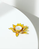 White Candle Holder Lotus | Tea Light Holder