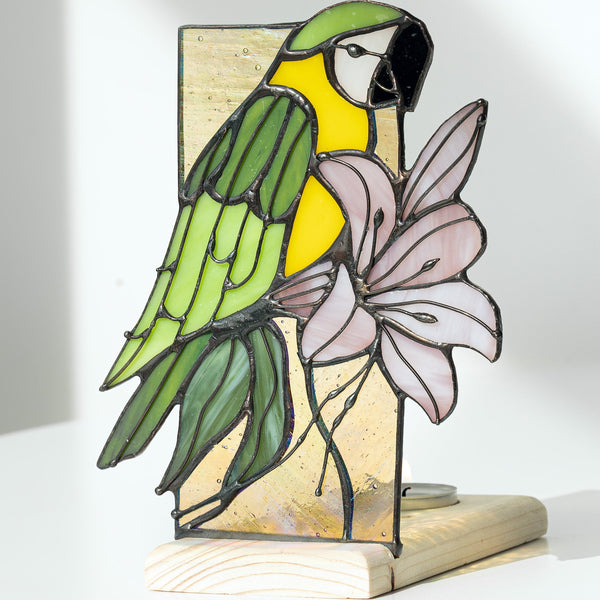 Green Parrot Panel 