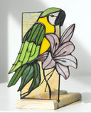Green Parrot Panel 