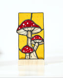 Agaric with Dots Panel Candle Holder