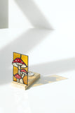 Agaric with Dots Panel Candle Holder