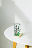 Calla Lily Stained Glass Candle Holder, Botanical Tealight Decor Flower