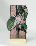 Philodendron Monstera Panel, Tea Light Holder