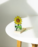 Orange Lily Tea Light Holder
