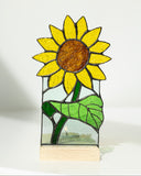 Orange Lily Tea Light Holder