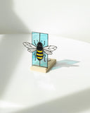 Bee Panel Candle Holder