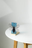 Black Bug Panel Candle Holder