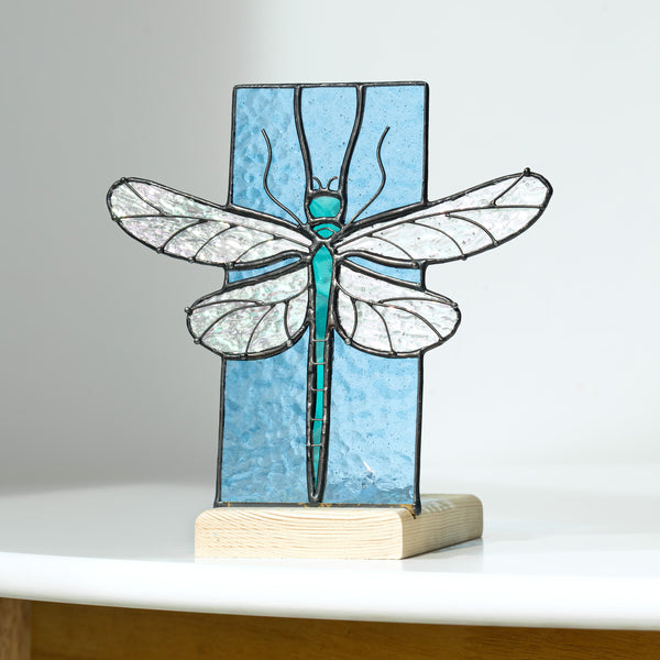 Dragonfly Panel Candle Holder