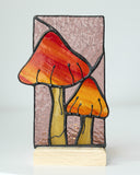 Agaric with Dots Panel Candle Holder