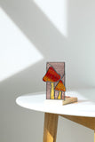Red Mushrooms Candle Holder