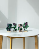 Philodendron Monstera Panel, Tea Light Holder