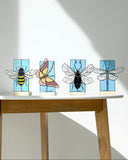 Dragonfly Panel Candle Holder