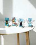 Dragonfly Panel Candle Holder