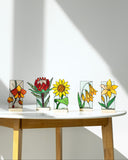 Orange Lily Tea Light Holder