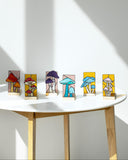 Cottage Core Mushrooms Panel 