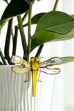 Cute Blue Dragonfly Plant Pot Clip
