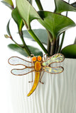 Blue Dragonfly Garden Pot Clip Spring Home Decor 