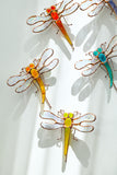 Cute Yellow Dragonfly Plant Pot Clip