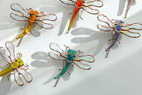 Cute Yellow Dragonfly Plant Pot Clip