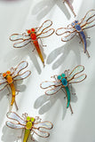 Cute Yellow Dragonfly Plant Pot Clip