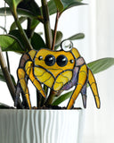 Cute Spider Plant Stake Decor