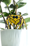 Cute Spider Plant Stake Decor