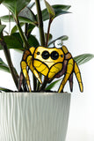 Cute Spider Plant Stake Decor