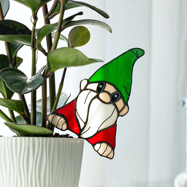 Real Glass Garden Gnome