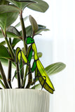 Praying Mantis Plant Stake Decor