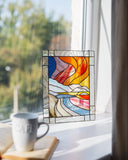 Stained Glass Picture – Panel Window Décor
