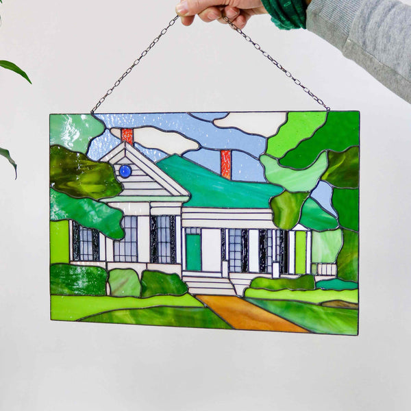 Custom Stained Glass Panel