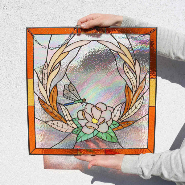 Custom Stained Glass Panel