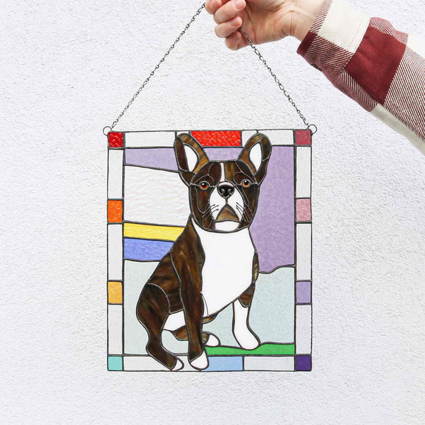 Custom Stained Glass Pet Panel