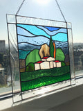Stained Glass Picture – Panel Window Décor
