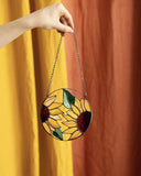 Sunflower Stained Glass Suncatcher