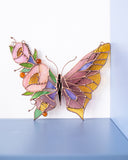 Butterfly with Flowers Suncatcher